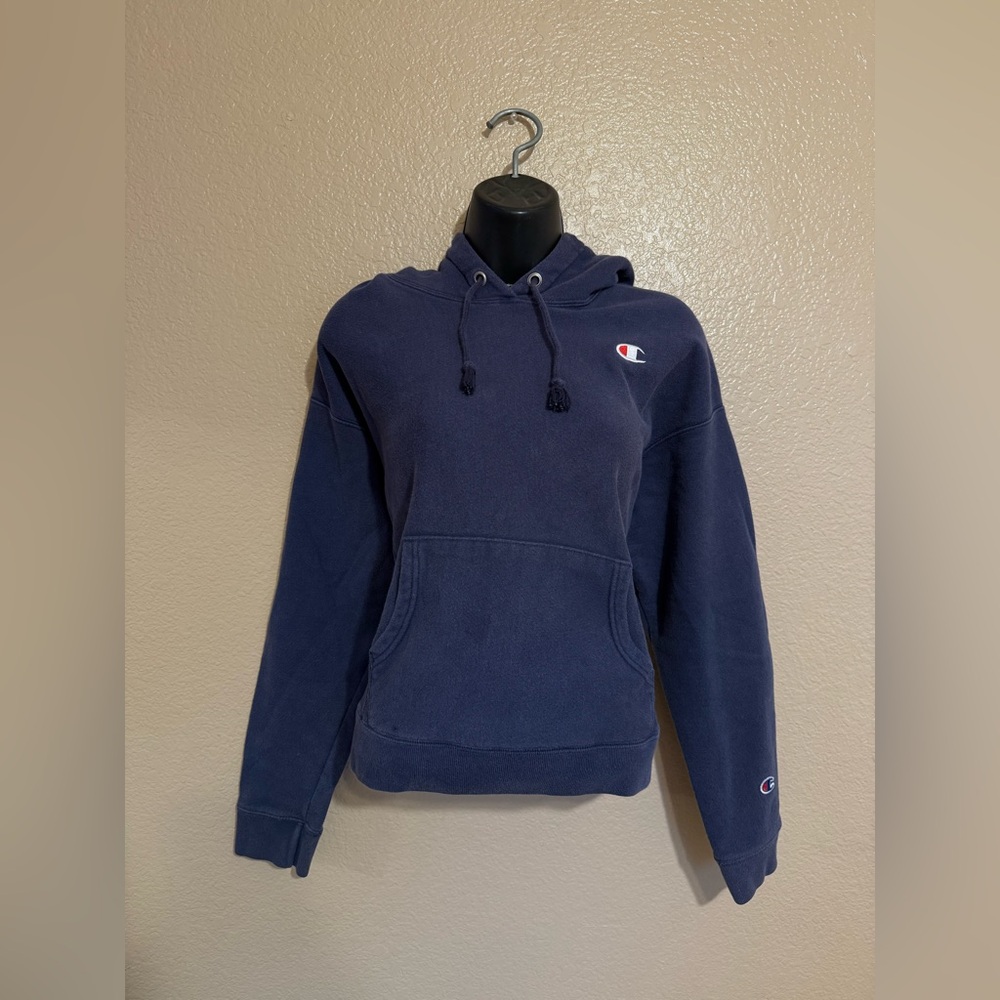 Champion Dark Blue Pullover Hoodie